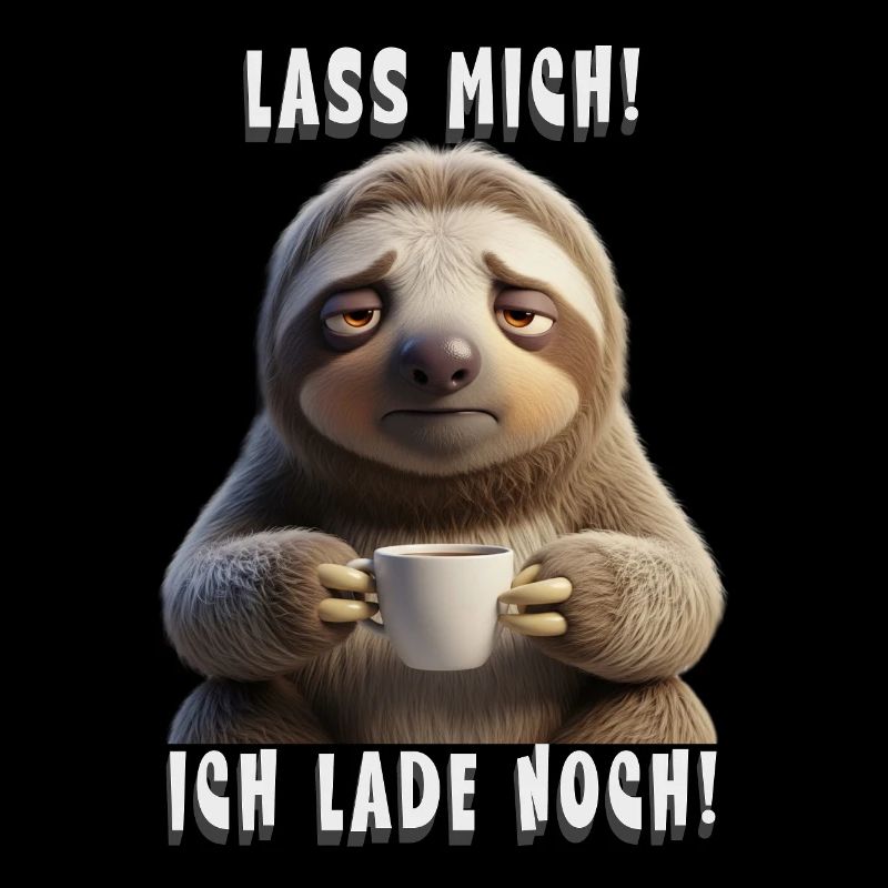 Leave me, I'm still loading – coffee mood