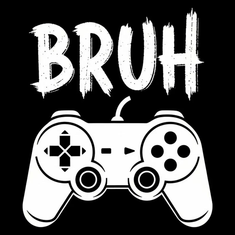 Bruh Controller Design Gaming Gamer