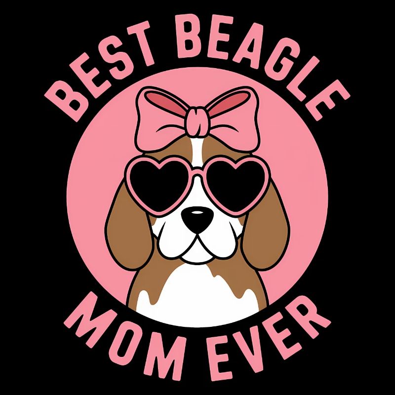 Beagle Mama Hund Mutter Lustiges Beagle Geschenk