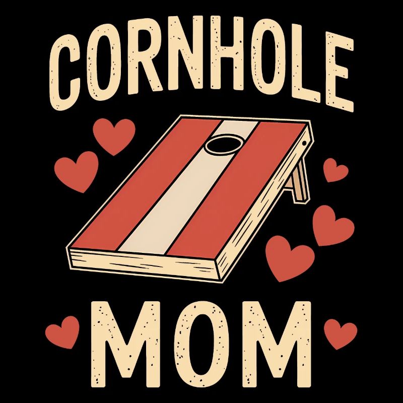Cornhole Spruch Mama Lustiges Cornhole Geschenk