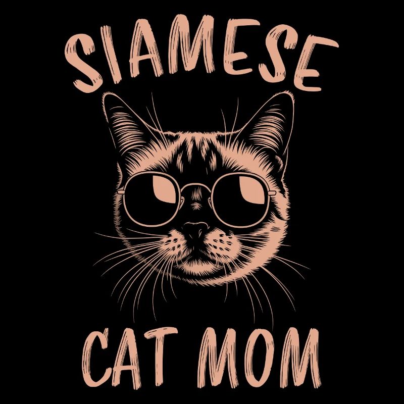 Siamese Cat Saying Siamese Cat Mom Siamese Cat Gift
