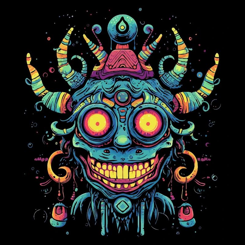 Masque de chaman