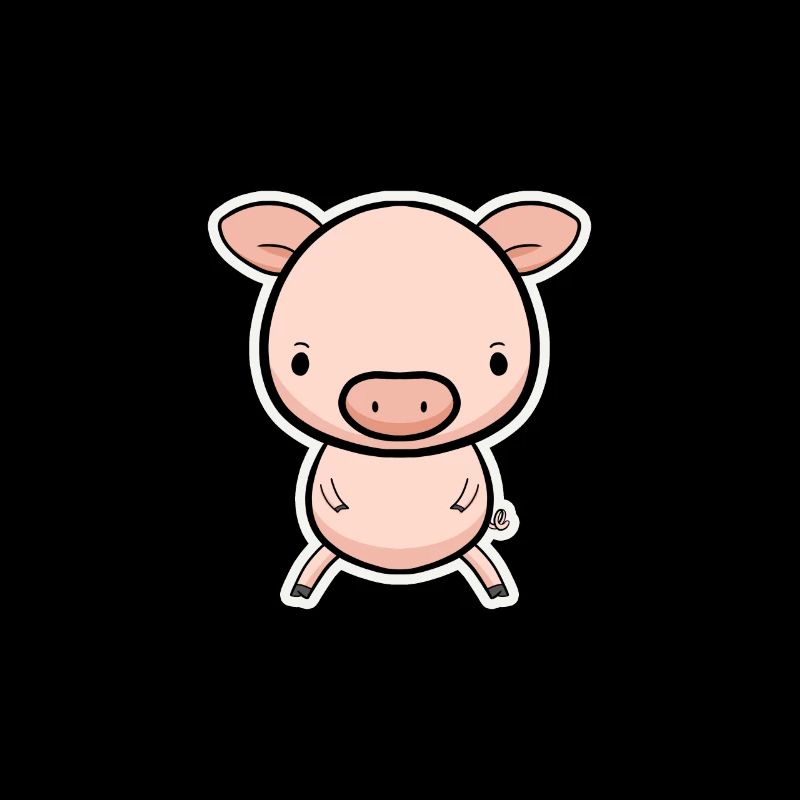 Dessin animé de cochons