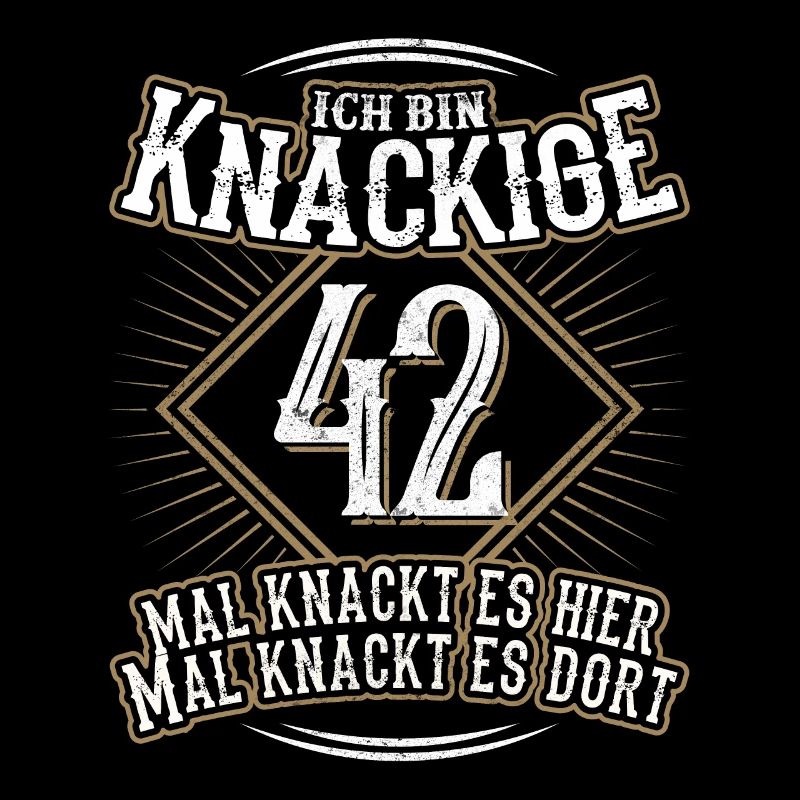 42. Geburtstag Lustig Geschenk