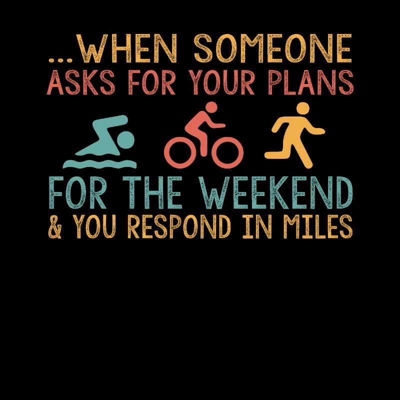 When someone asks about your triathlon