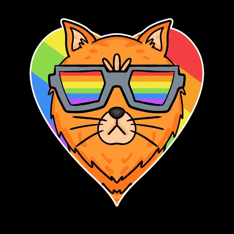 Rainbow - Cat