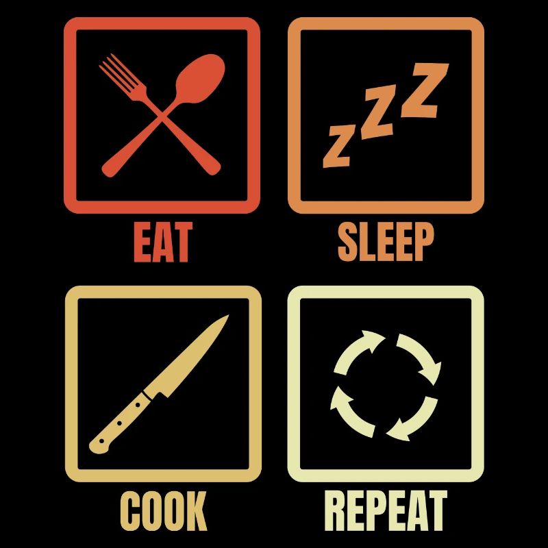 Eat Sleep Cooking Repeat