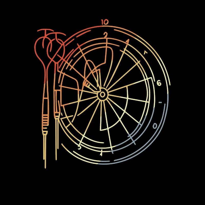 Dartboard Drawing
