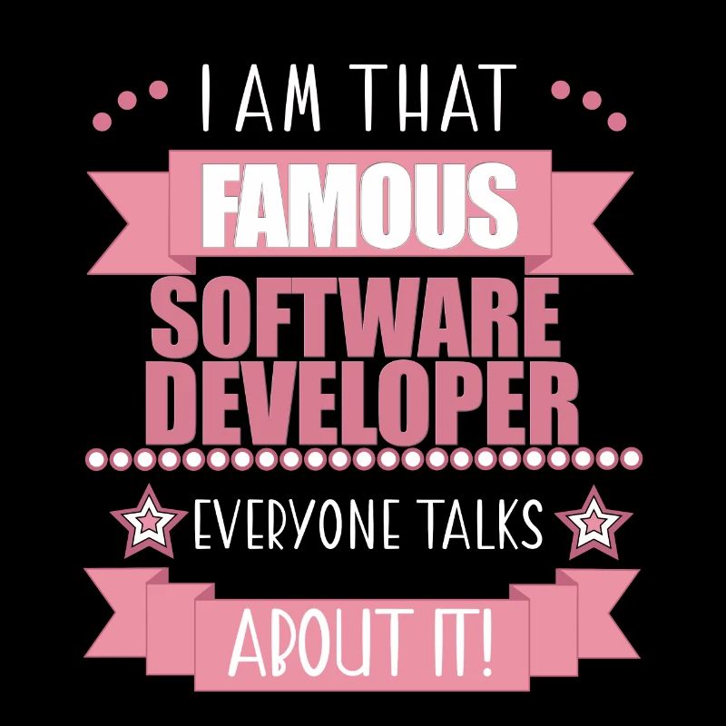 Software Developer Profession Ladies Gift