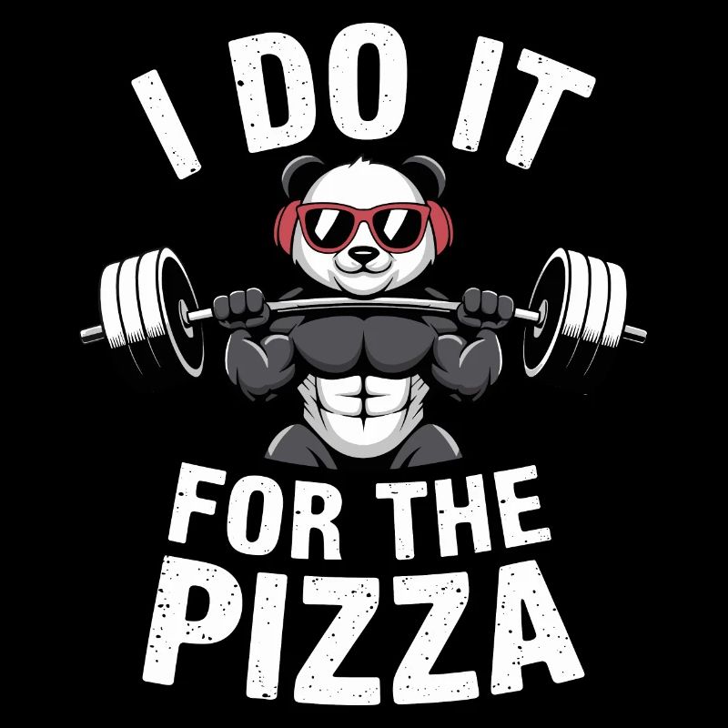 Je le fais pour le bodybuilder Pizza Barbell