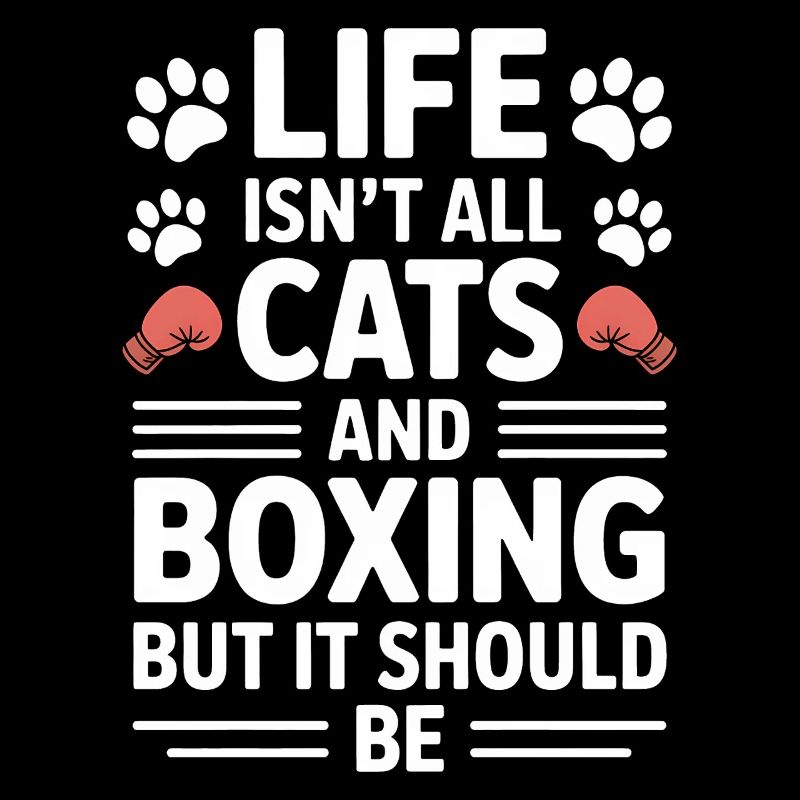 Boxe Dire Chats Boxer Drôle Boxe Cadeau