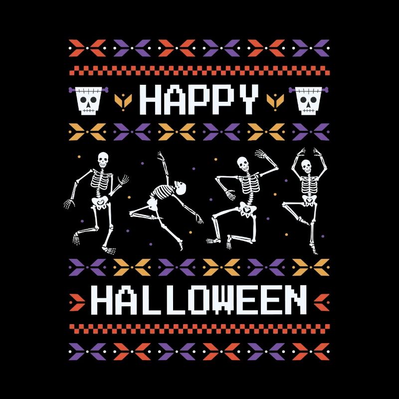 Style laid Joyeux Halloween Conception festive