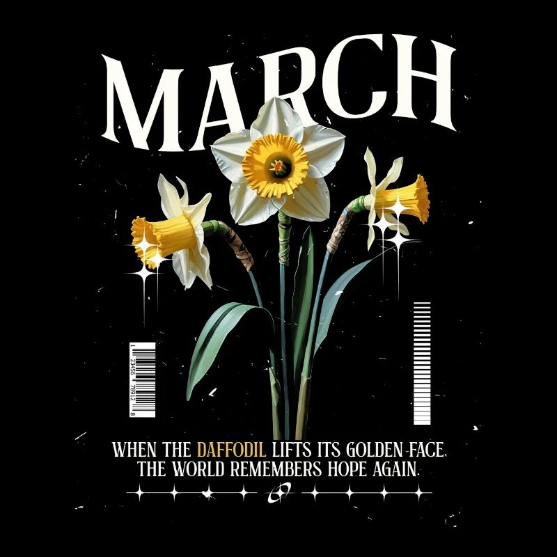 Naissance Fleurs Naissance Fleur Mars Jonquille