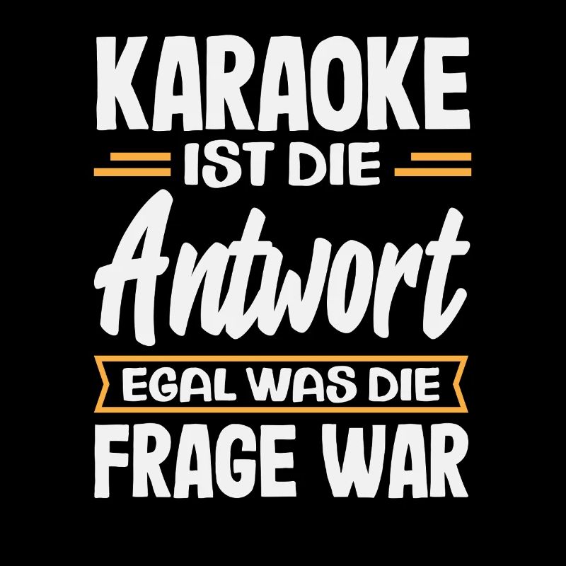 Karaoke is the answer Funny karaoke singing