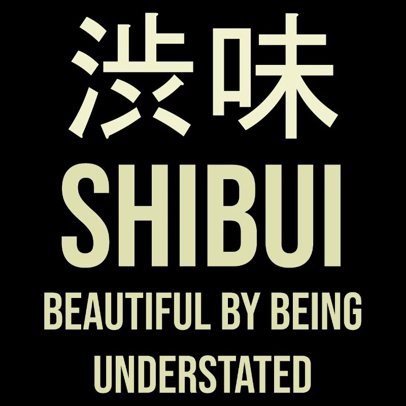 Shibui Schlanker Minimalismus