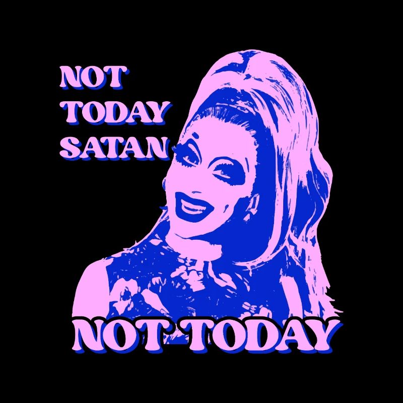 Nicht heute Satan Pop Art