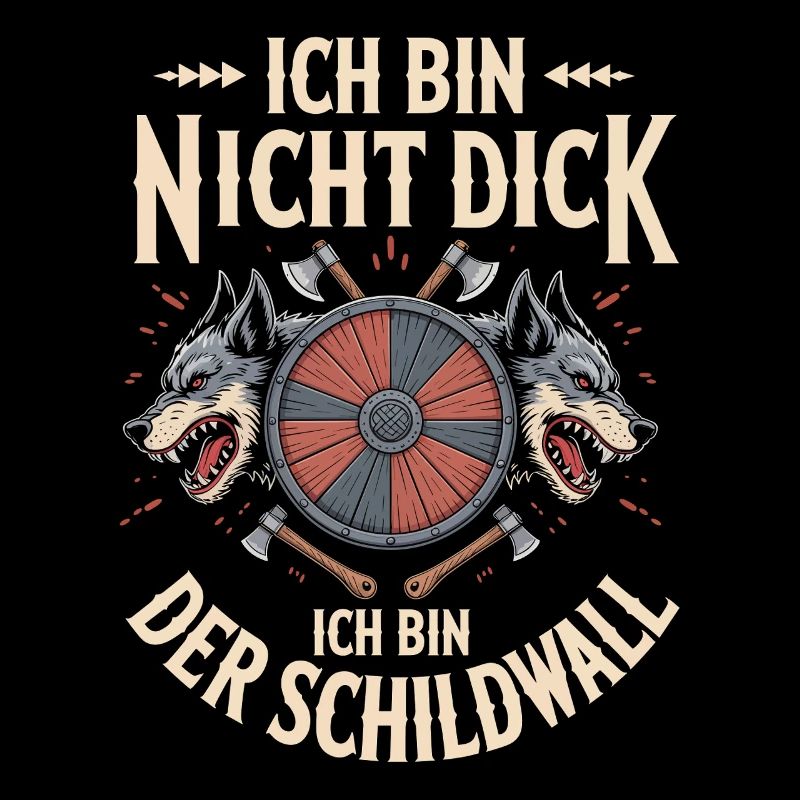 Not a thick shield wall, funny Viking saying