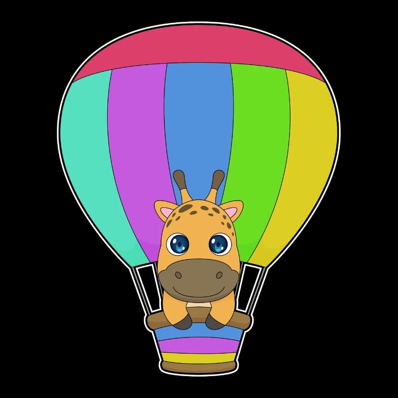 Giraffe Hot Air Balloon
