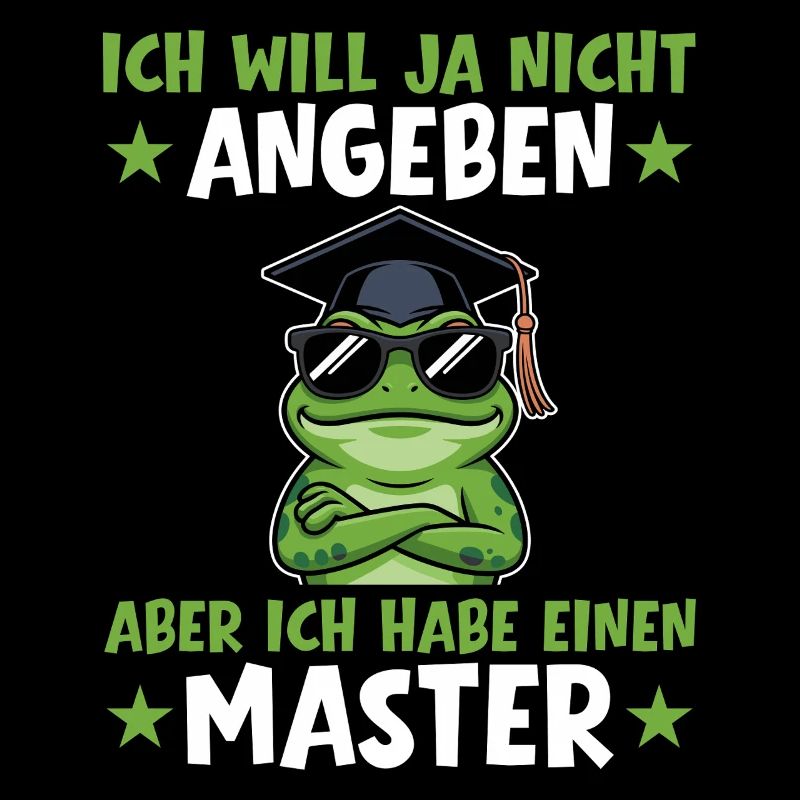 Master's exam passed, frog graduation completed