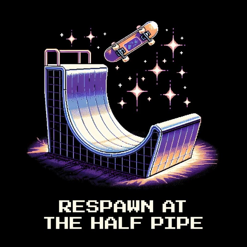 Respawn an der Halfpipe | Skateboard