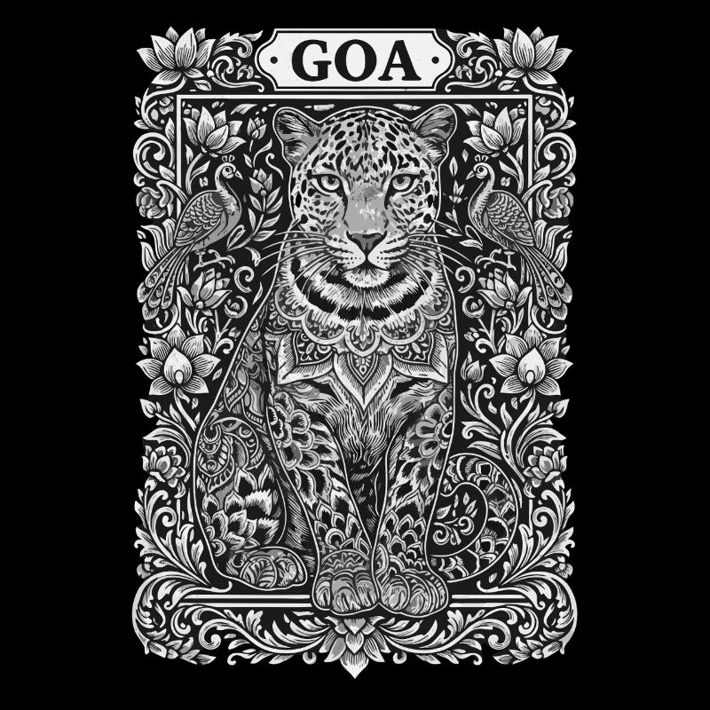 Goa Leopard Mandala