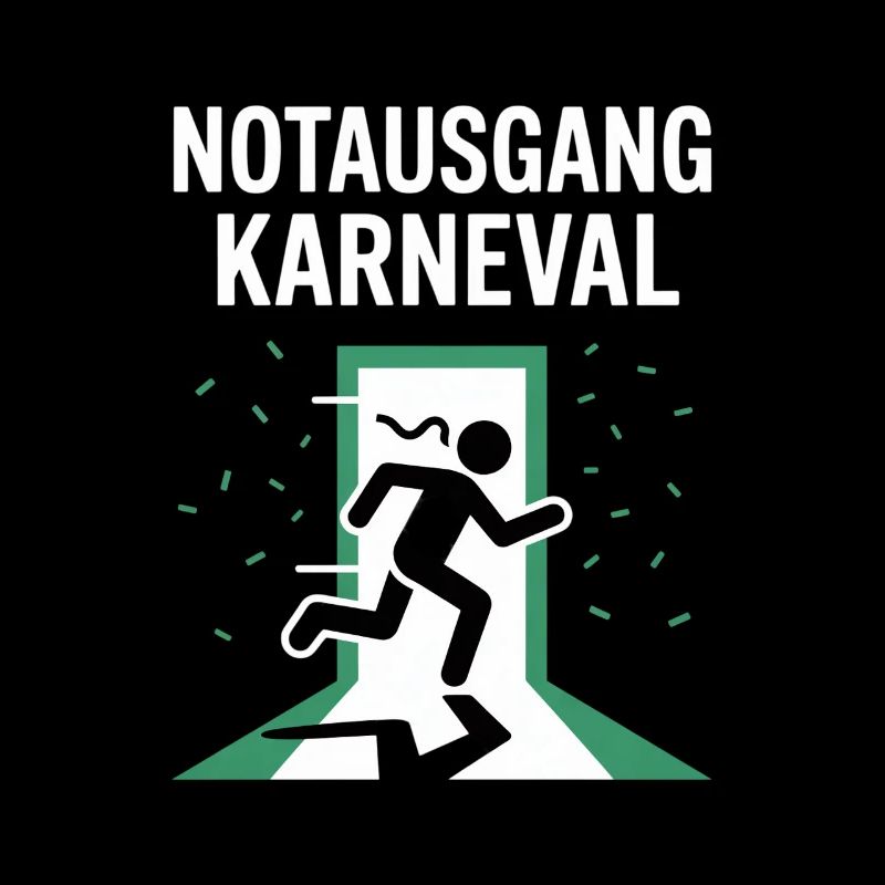 Emergency exit carnival escape for carnival grouches