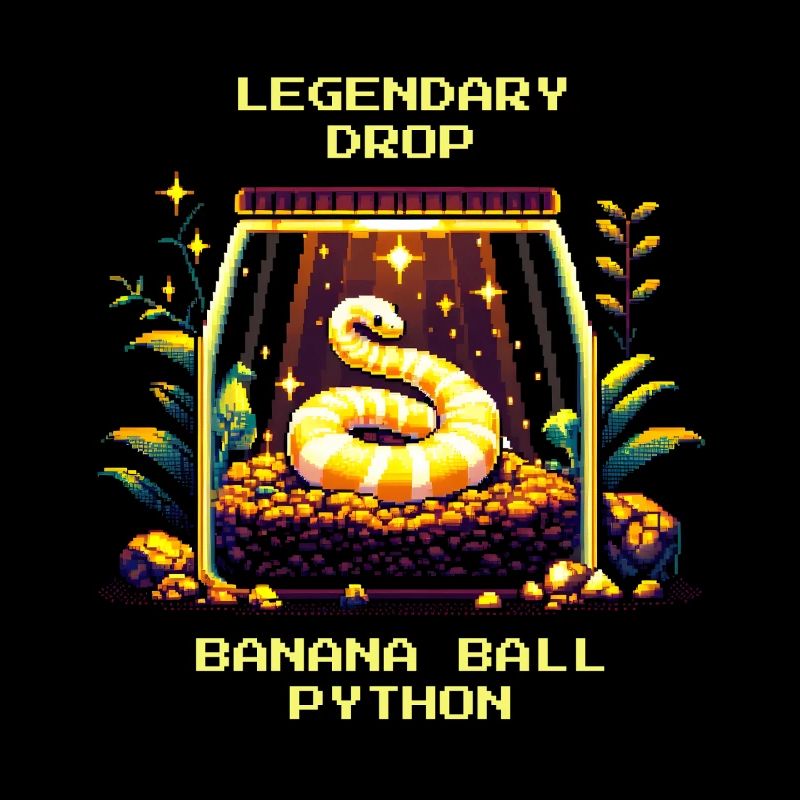 Legendärer Fund: Banana Königspython | Python