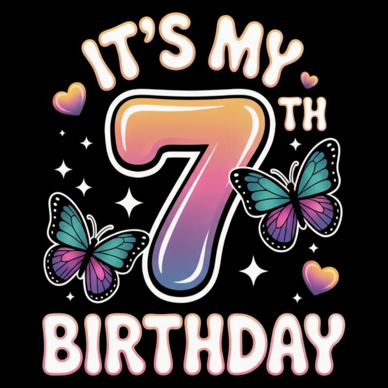 Gradient de mon septième anniversaire