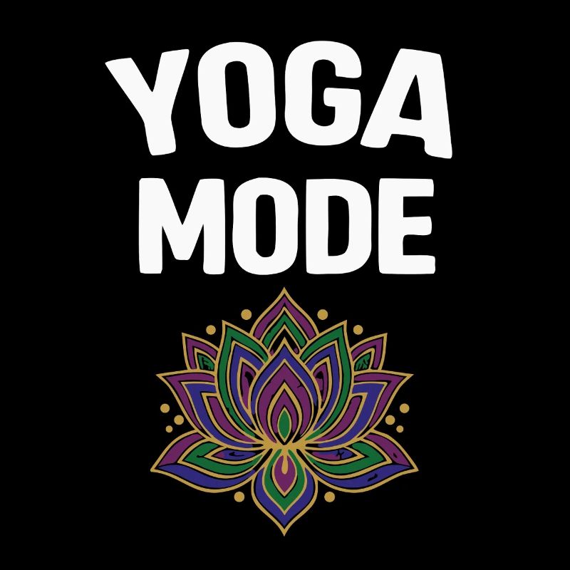 Yoga Mode On Lotusblüte
