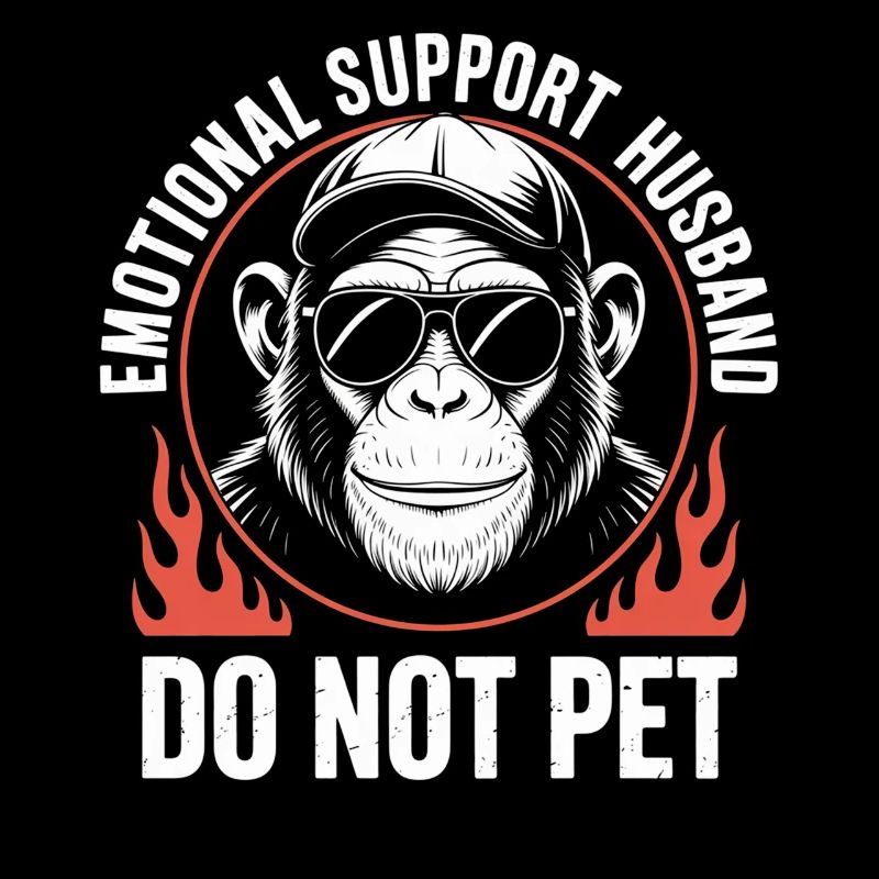 Emotional Support Monkey Do Not Pet