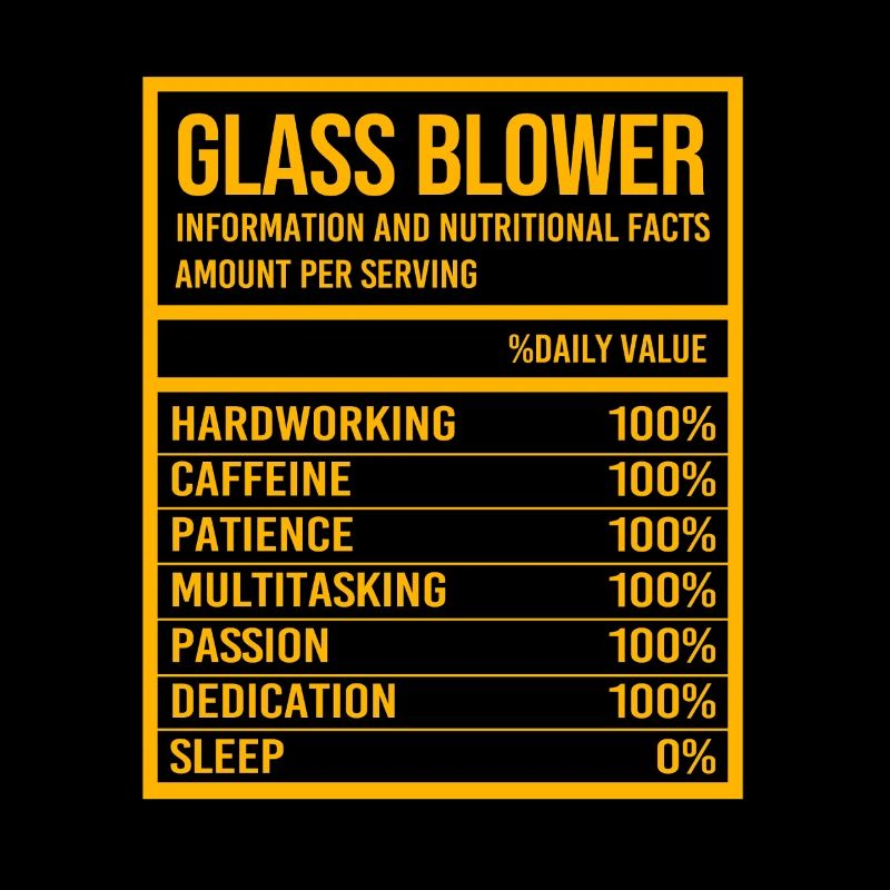 Glasbläser Glas
