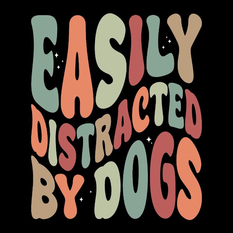 Easily Disctracted By Dogs