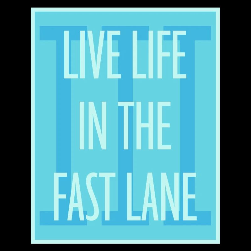 Life In The Fast Lane Float Funny Pool Saying