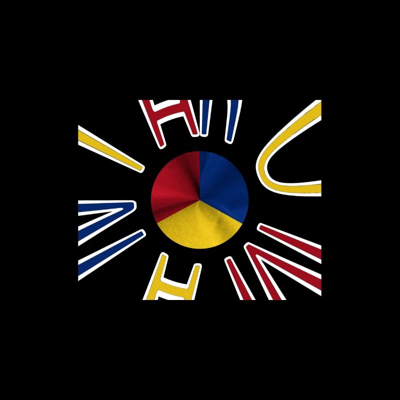 Romania Flag Bucharest