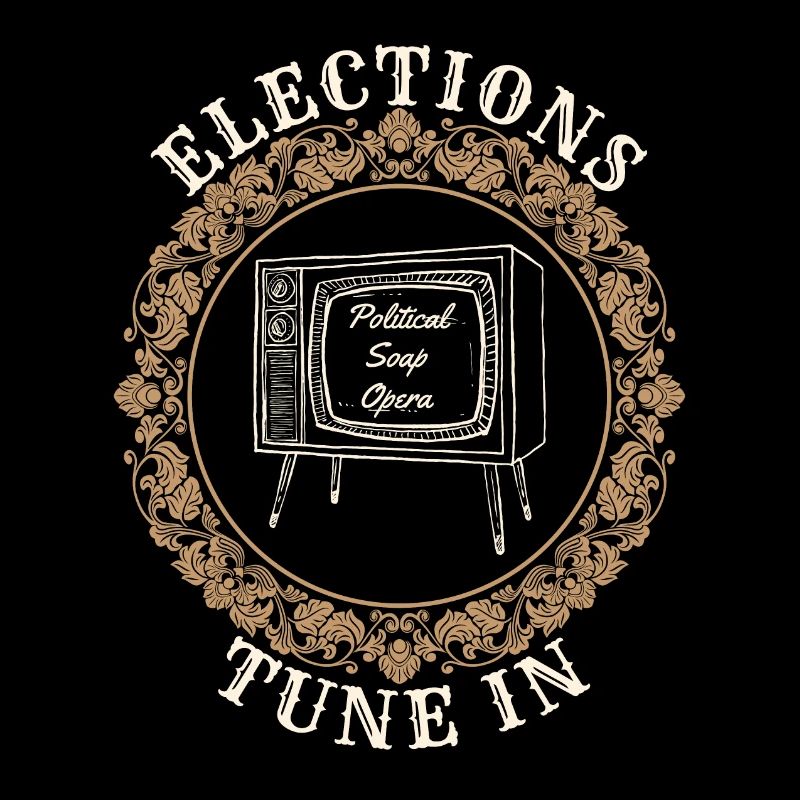 Satire télévisée rétro sur les élections