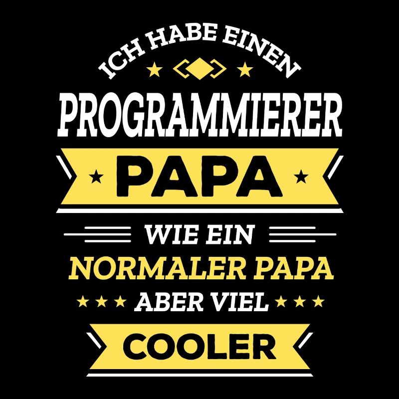 PROGRAMMIERER PAPA: COOL, TECH, DIGITAL, INNOVATIV