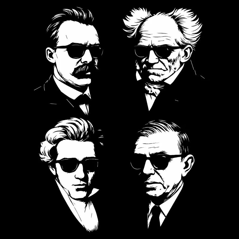 Existentialism philosophy design