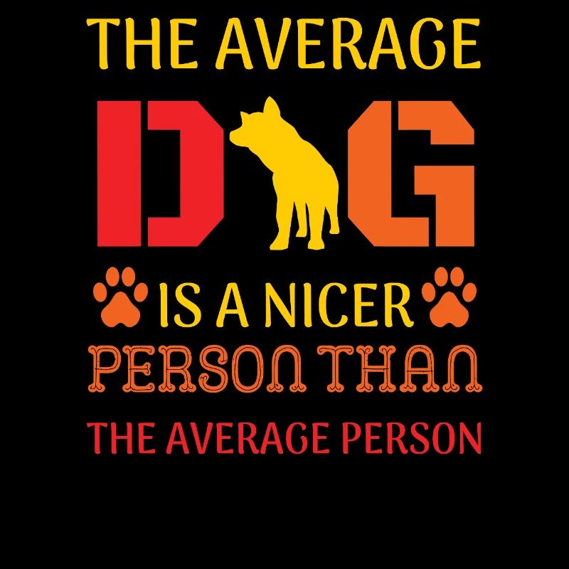 Average dog nicer than average person
