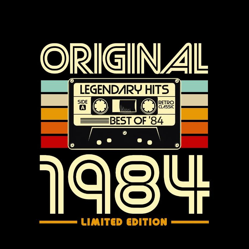 Original 1984 Retro Cassette