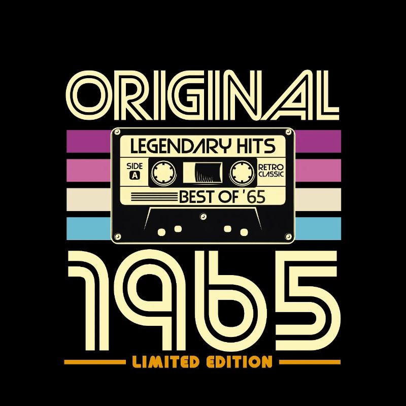 Originale limitierte Retro-Kassette von 1965