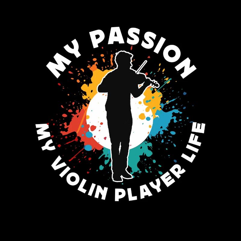 Violin Player My Passion My Violin Classical Music