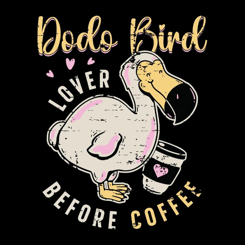 Dodo Bird Lover Before Ornithologist Coffee Lover