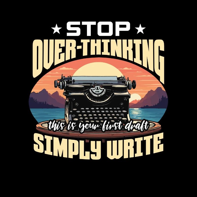 Writing Stop Over-Thinking Content Writer Novelist