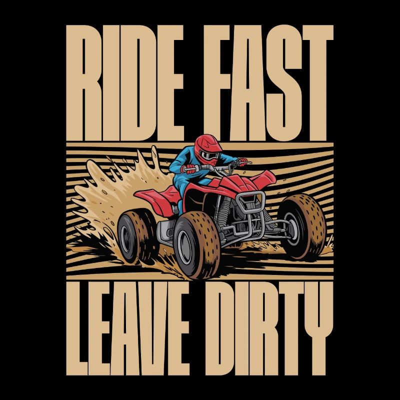 Mud Racing Ride Fast Leave Dirty Loves Mud Bogging