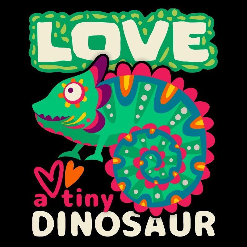 Chameleon, funny saying, little dinosaur