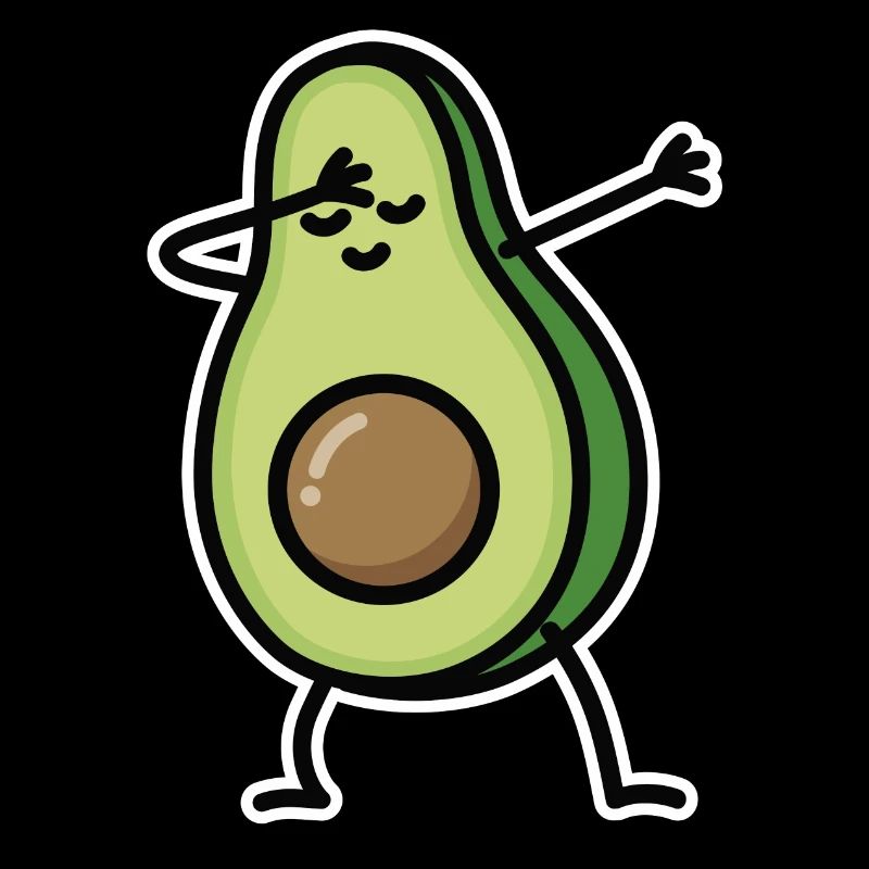 Avocado dab dabbing