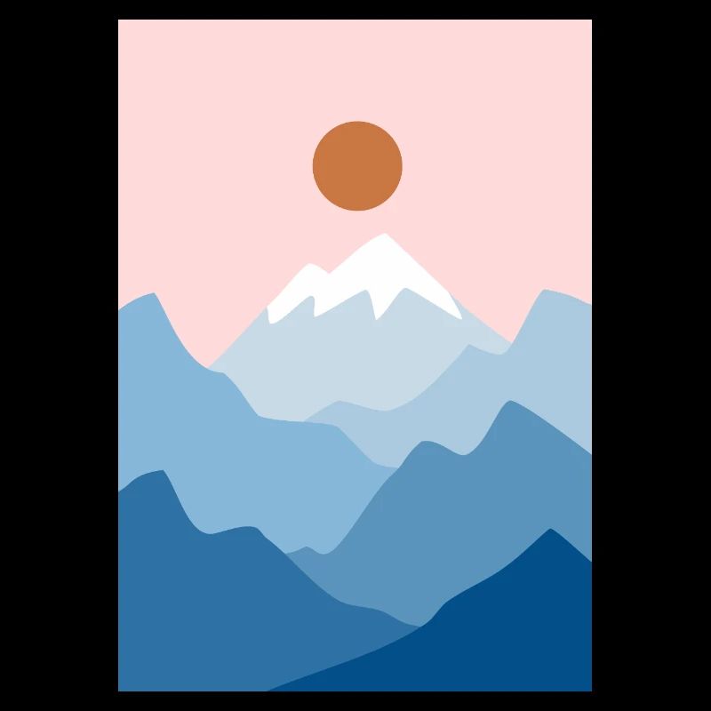 Paysage de montagne 2