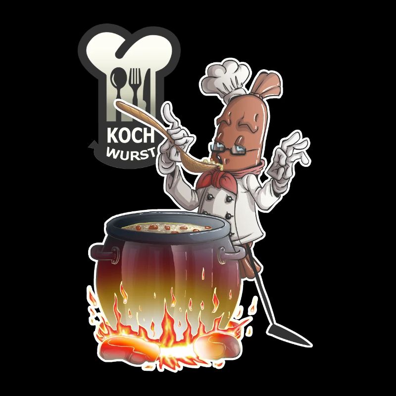 Cooked sausage