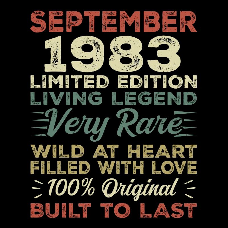 Anniversaire Septembre 1983 Edition Limitée Original