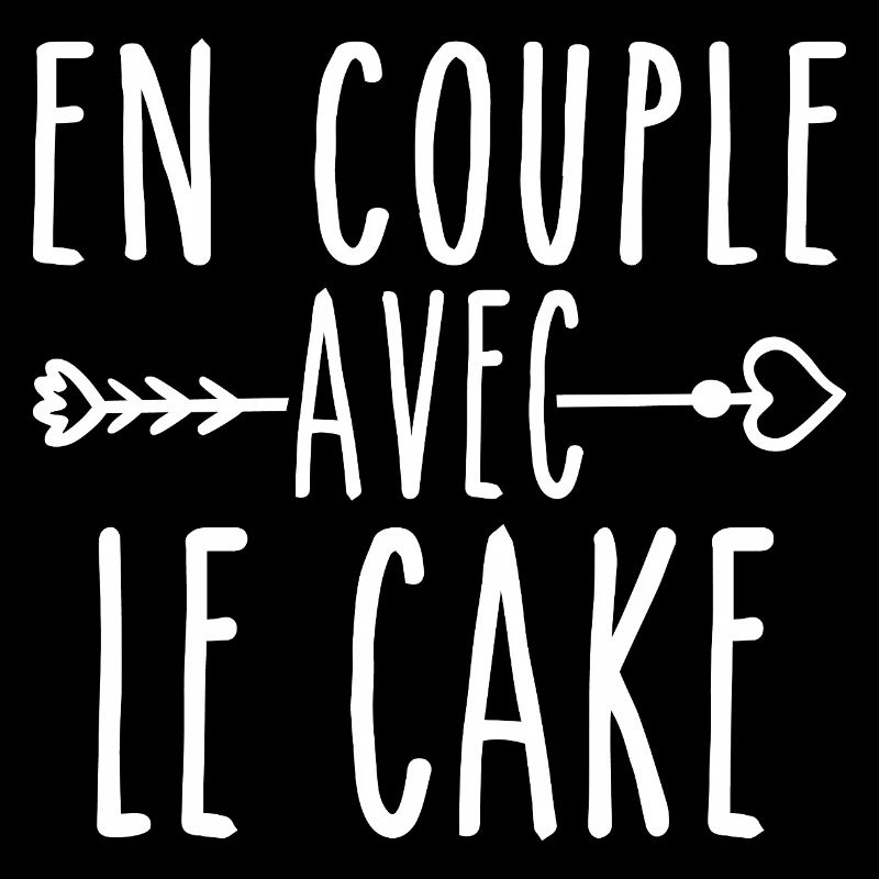 En Couple avec Cake, cadeau Fans de Cake